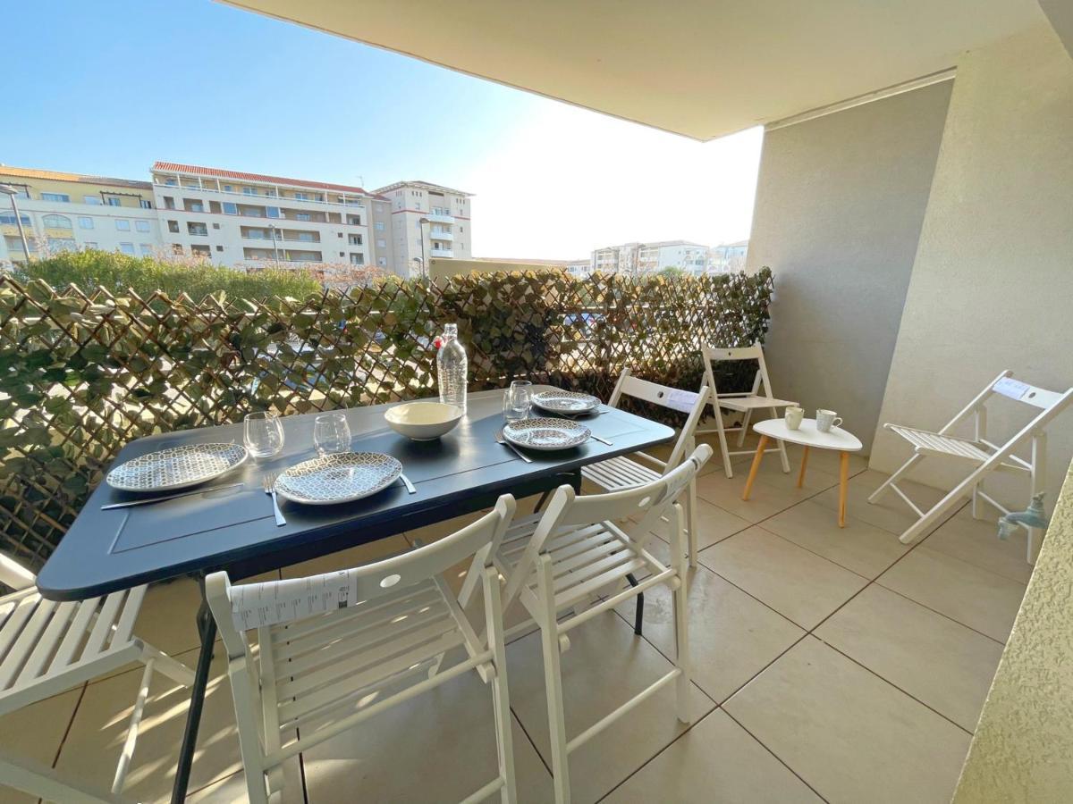 3P Climatise Avec Parking, Piscine, Proche Plage Et Commerces A Sete - Fr-1-338-497 Exterior foto